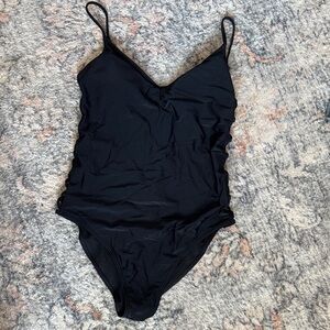 Hollister Black One-Piece Swimsuit